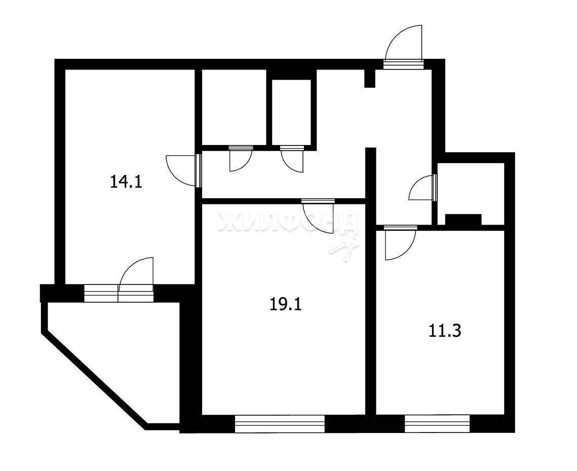 Квартира на продажу в Томске, Интернационалистов улица, 8/2 фото №12