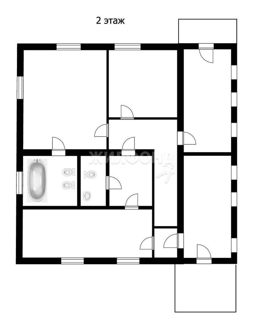 Дом на продажу в Томске, Академический микрорайон, 116 фото №8