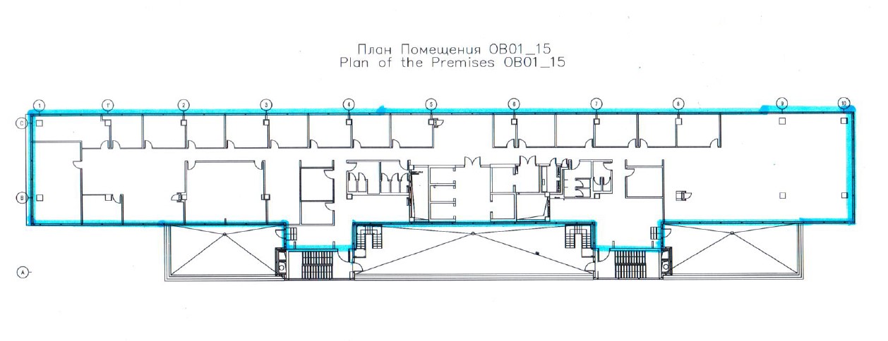 Сдам в аренду офис 1071.5 м.кв.