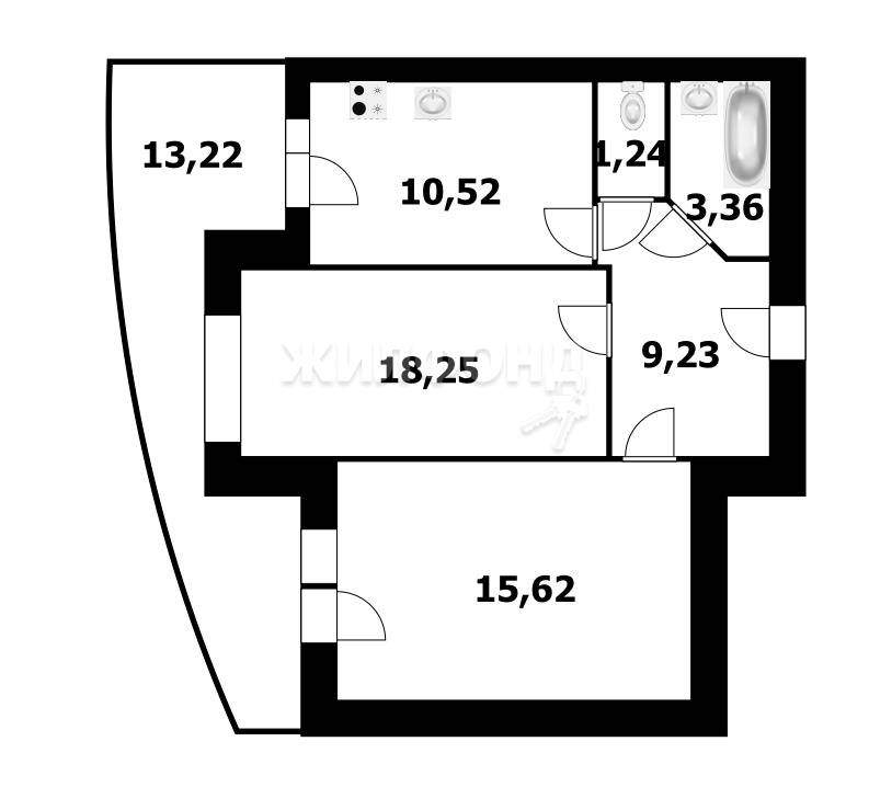 Квартира на продажу в Брянске, Красноармейская улица, 115 фото №16