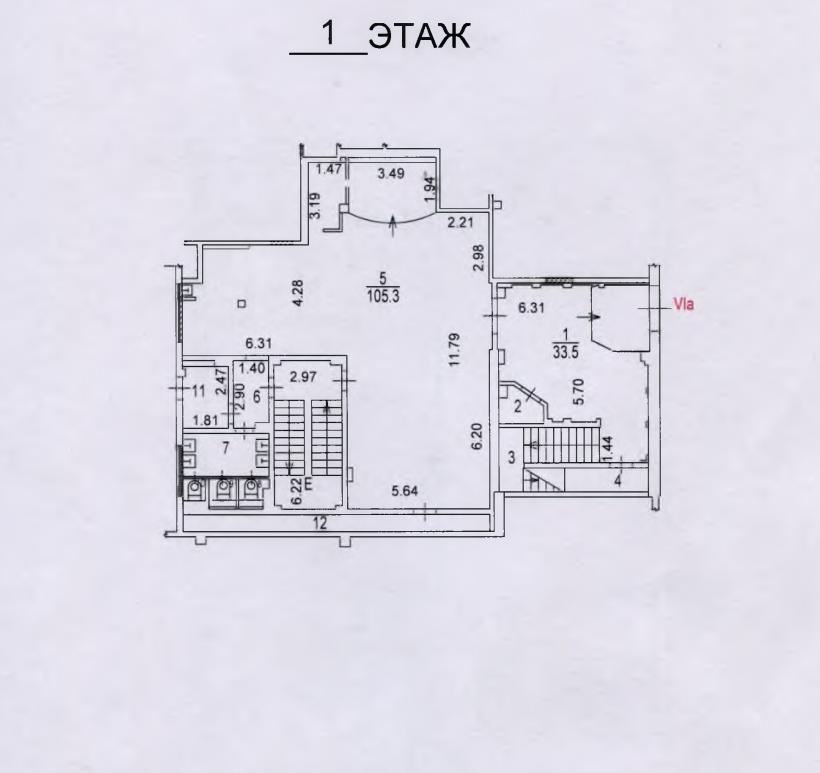Сдам в аренду магазин 807.9 м.кв.