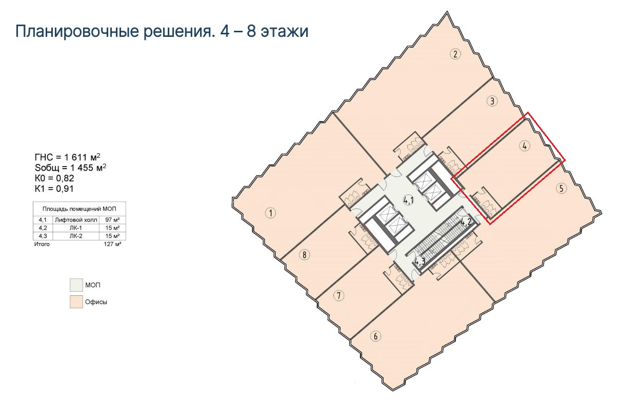 Продам офис 106 м.кв.