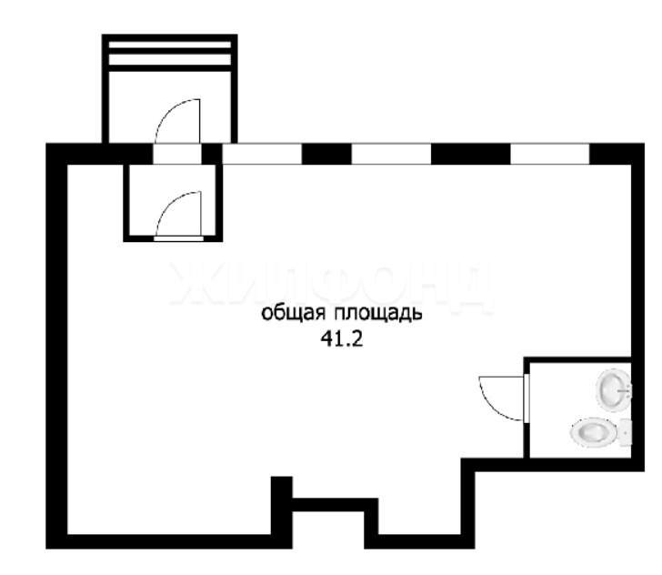 Продам помещение свободного назначения 41 м.кв.