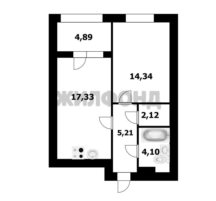 Квартира на продажу в Брянске, Романа Брянского улица, 12А фото №8