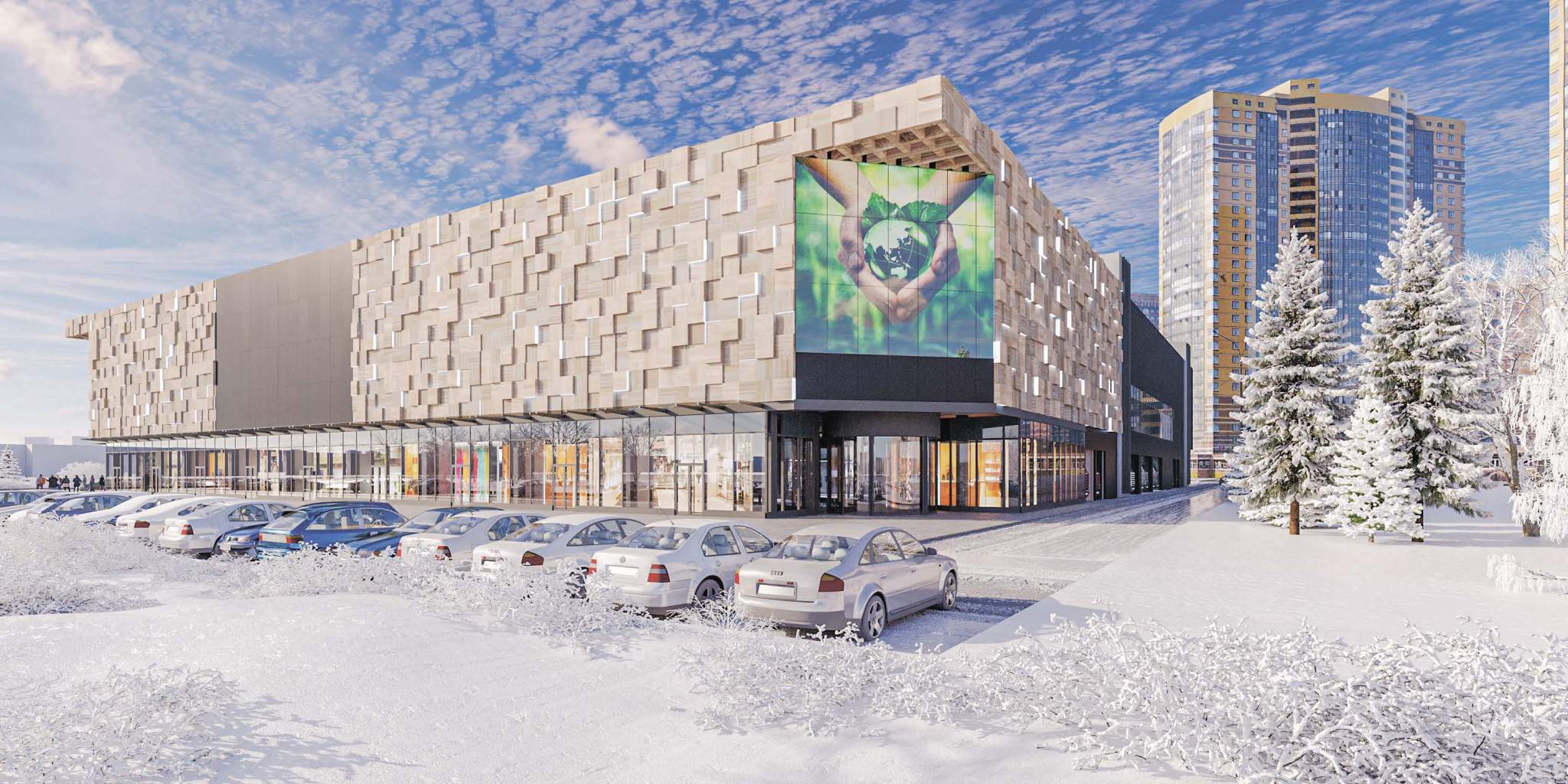 Фото: Торговое помещение 500 м2 в аренду в новом ТРЦ ЭкоПарк Парнас test