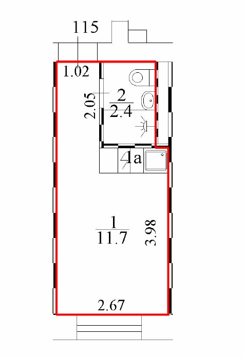 Сдам в аренду офис 15.1 м.кв.