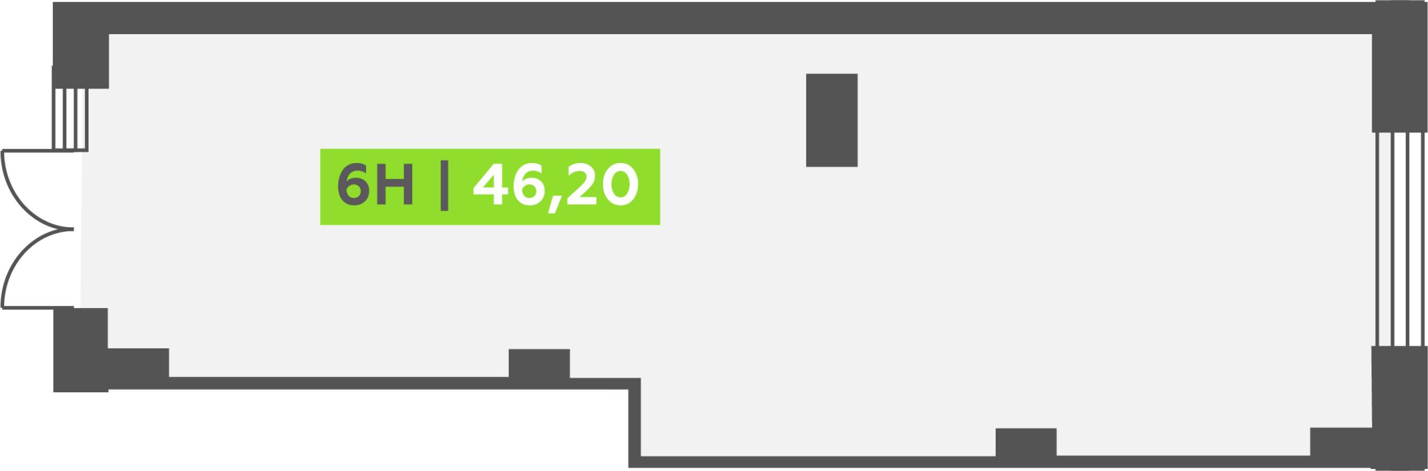 Продам магазин 46.2 м.кв.