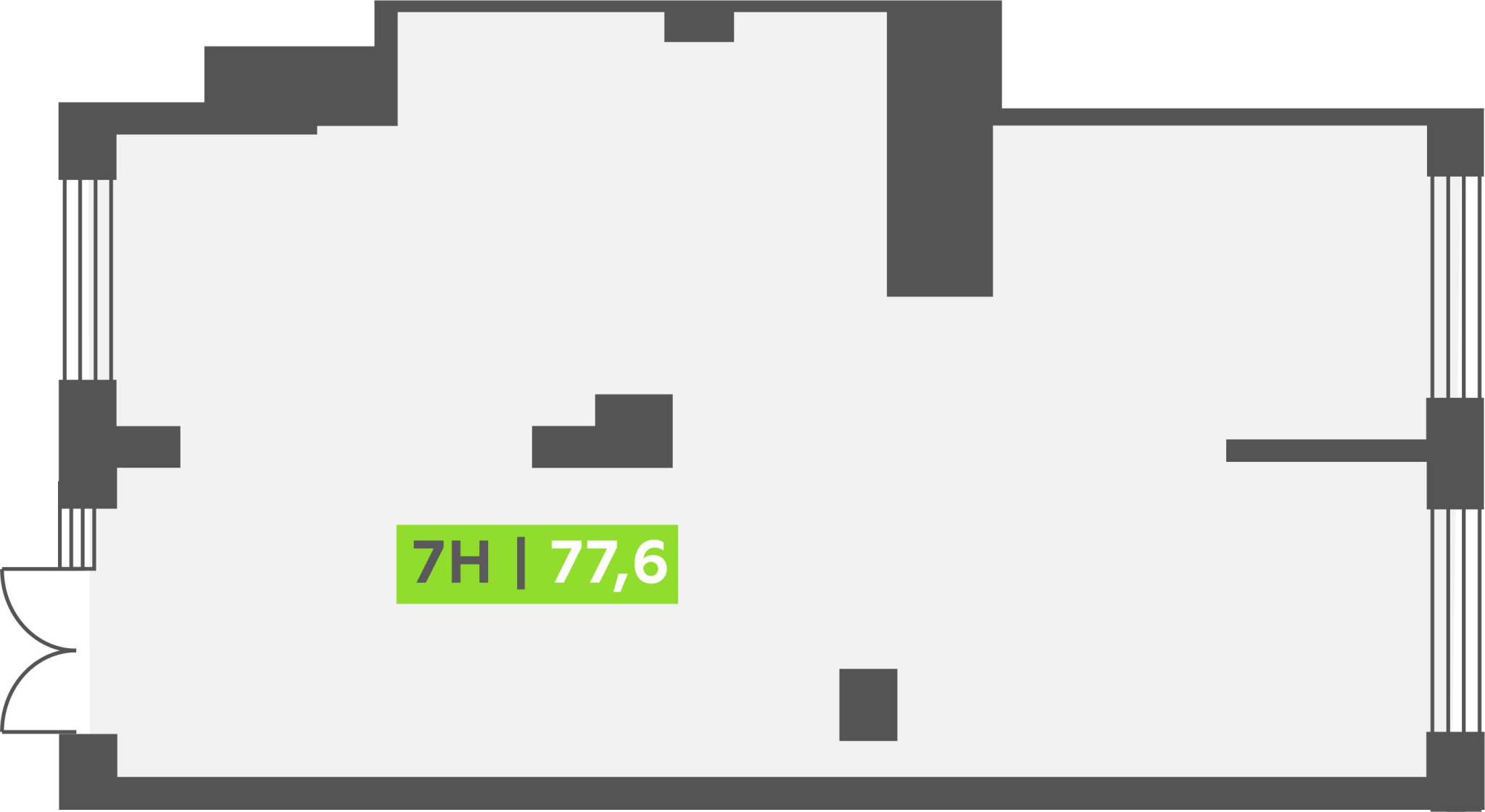 Продам магазин 77.6 м.кв.