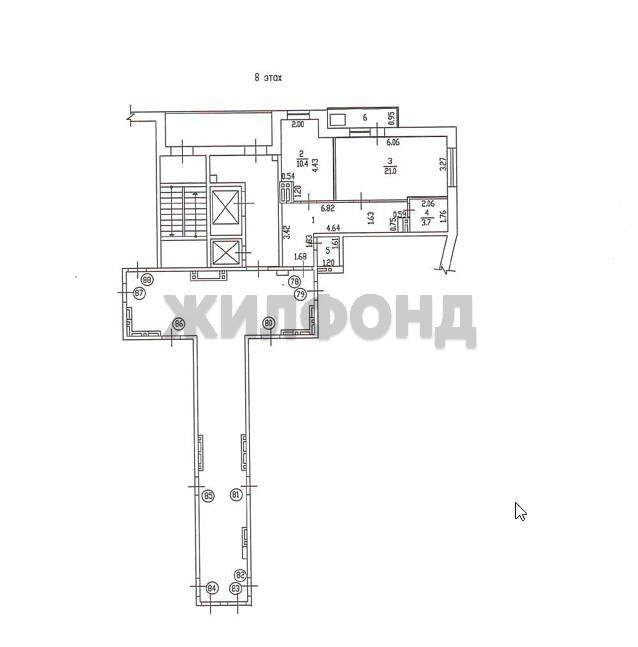 Квартира на продажу в Иркутске, Розы Люксембург улица, 118/4 фото №19