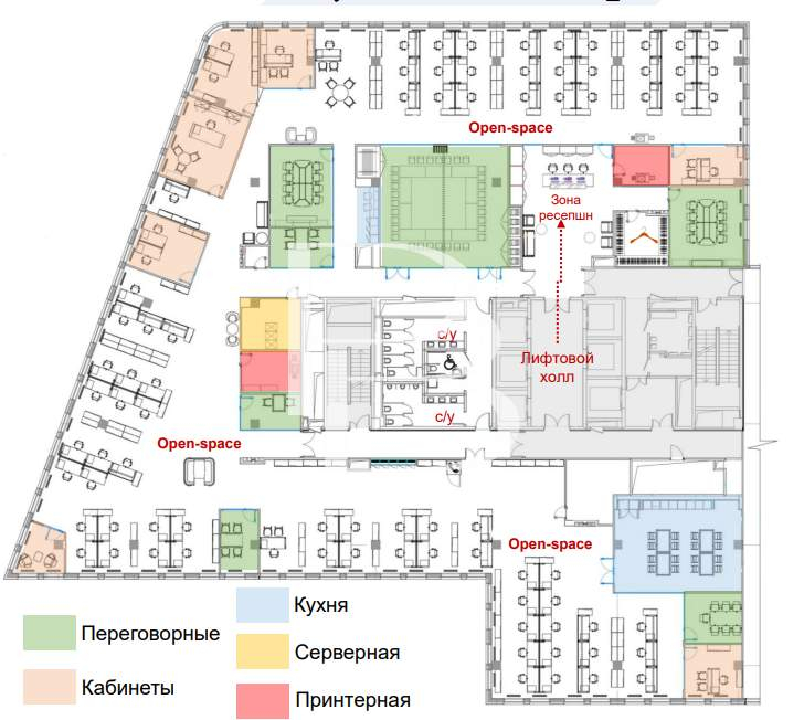 Сдам в аренду офис 1771 м.кв.