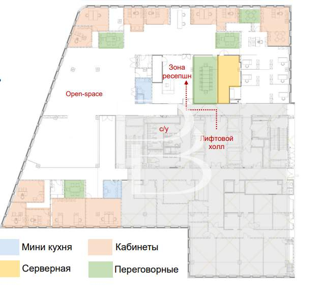 Сдам в аренду офис 1229 м.кв.