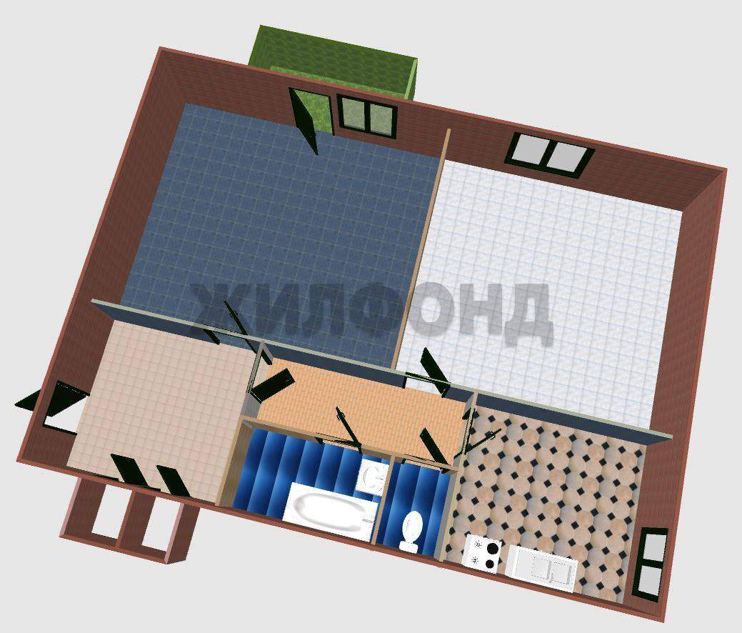 Квартира на продажу в Брянске, Калинина улица, 107 фото №7