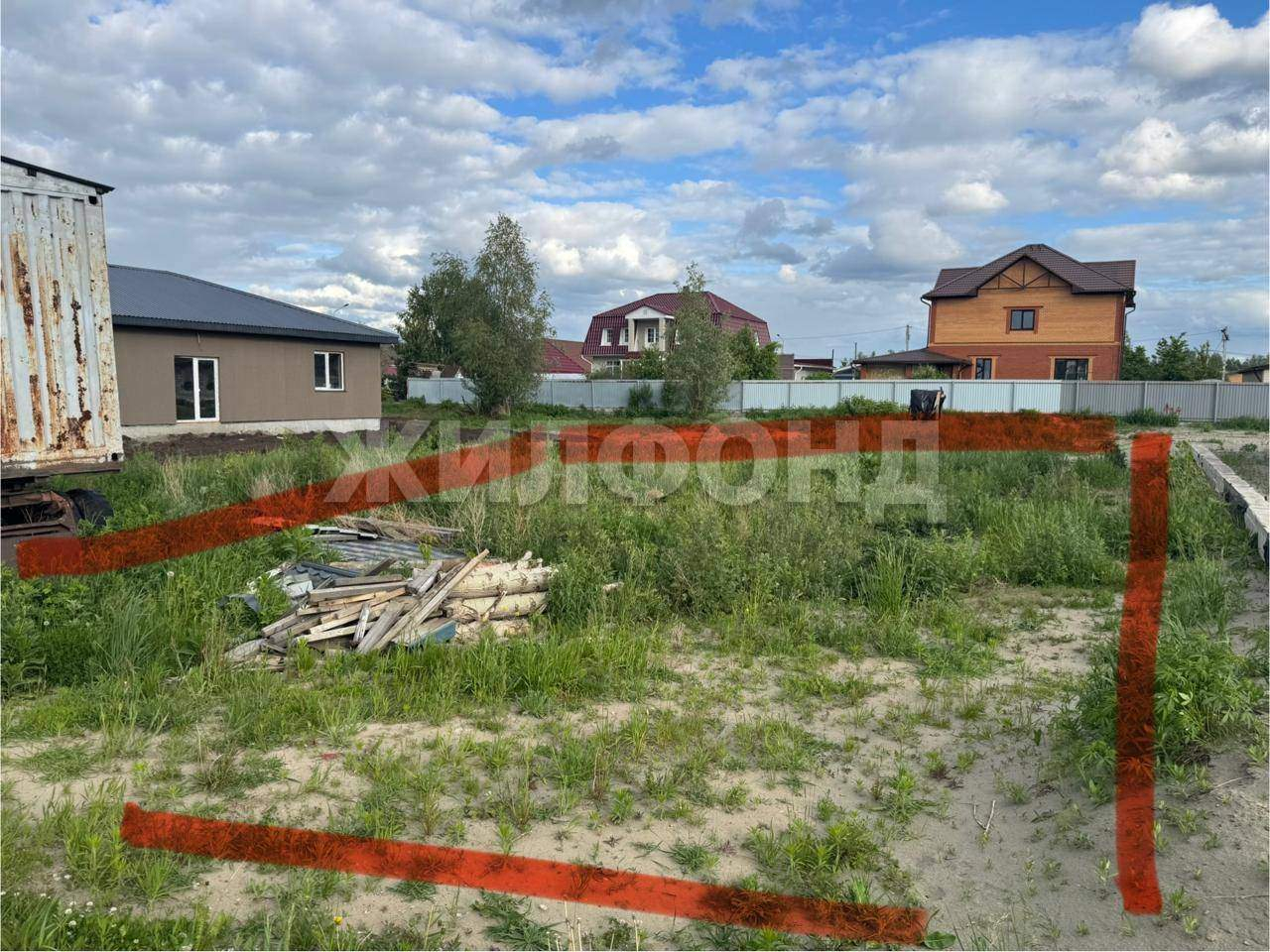 Участок на продажу в Фирсово, Цветочная улица фото №0