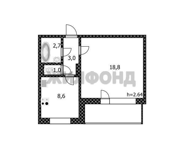 Квартира на продажу в ЗАТО Сибирском, Кедровая улица, 12 фото №1
