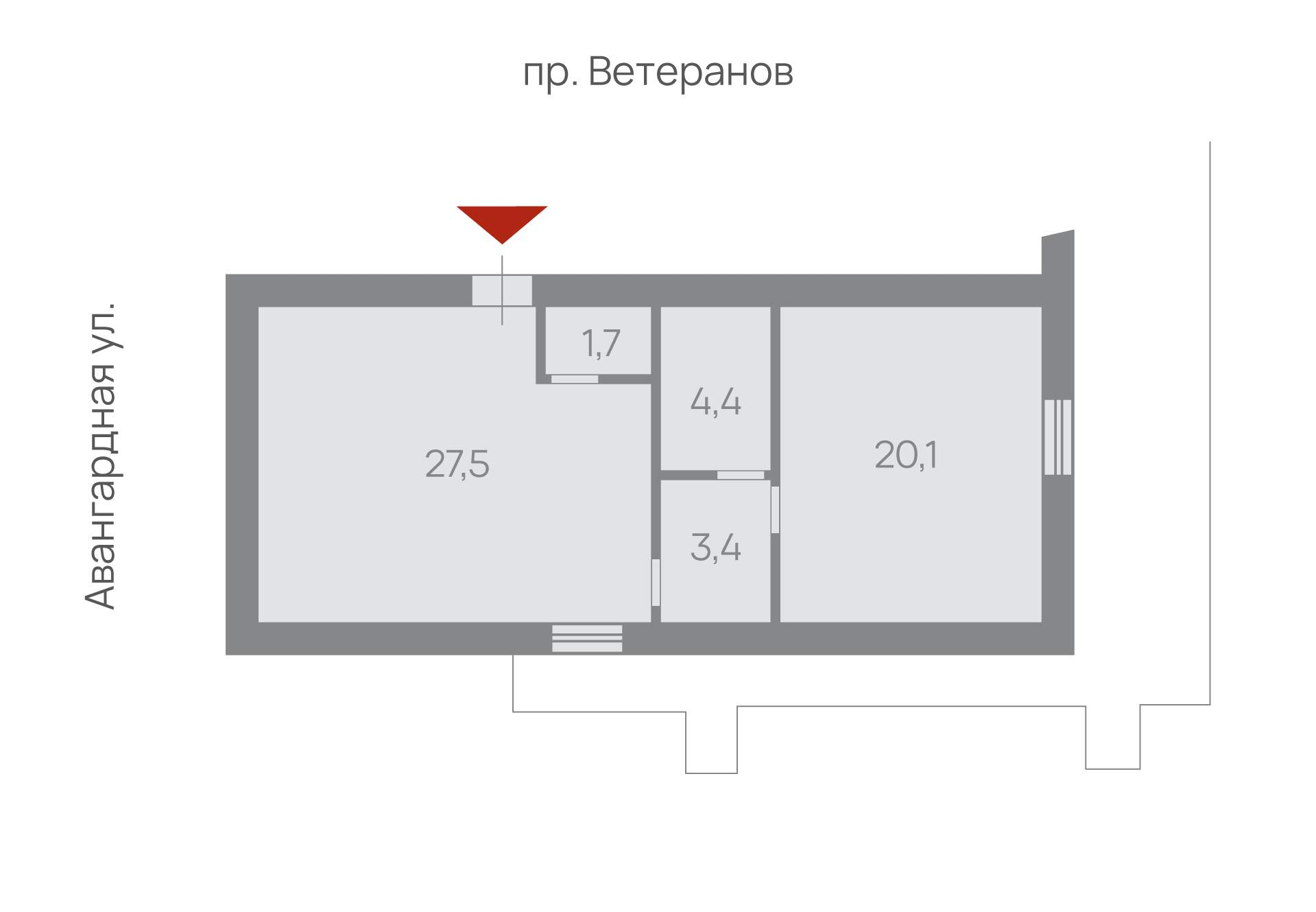 Продам офис 57.1 м.кв.
