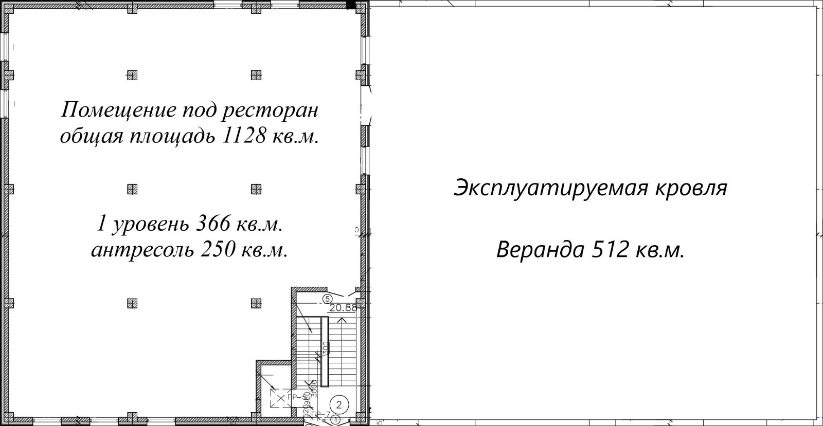 Сдам в аренду помещение свободного назначения 1128 м.кв.