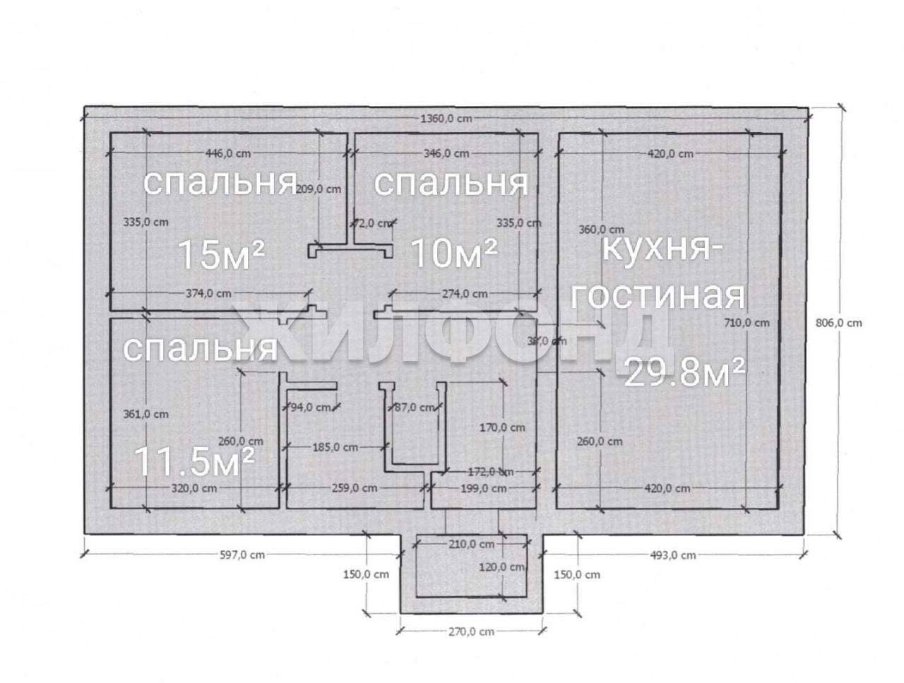 Дом на продажу в Новоживотинном, Донская улица фото №21