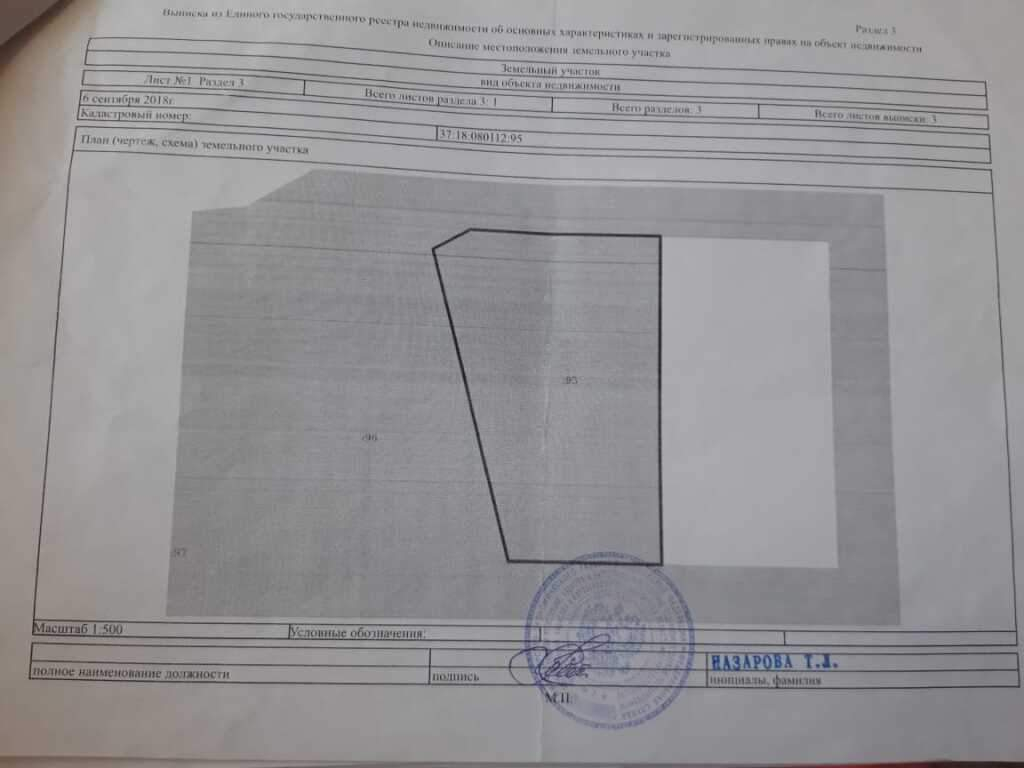 Продам земельный участок 1300 м.кв.