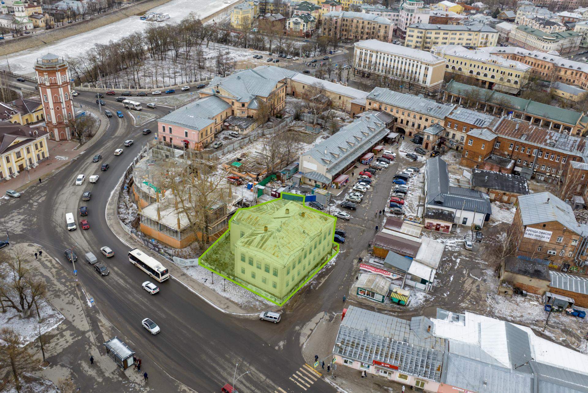 Продам торговое помещение 736.9 м.кв.