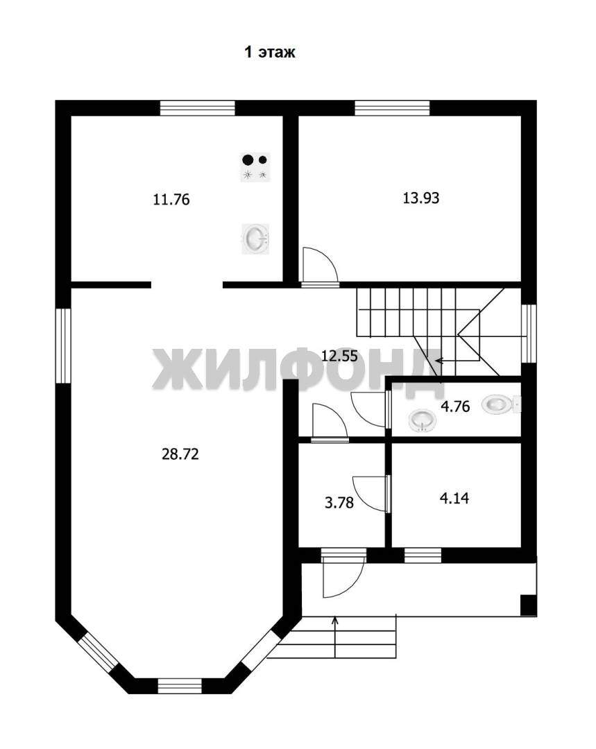 Дом на продажу в деревне Кисловка, Весенняя улица фото №5