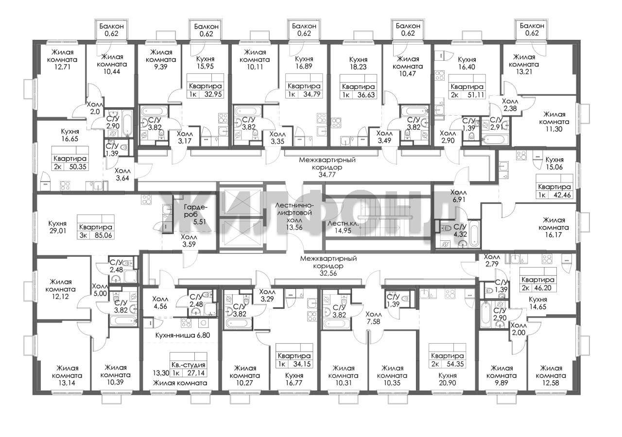 Квартира на продажу в городском посёлке Новоселье, Невская улица, 15к3 фото №6