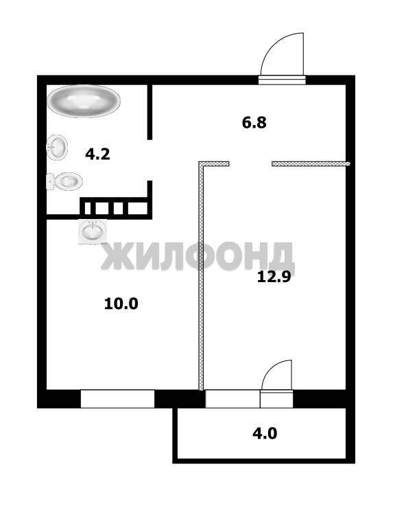 Квартира на продажу в Иркутске, Красноказачья улица, 23/3 фото №12