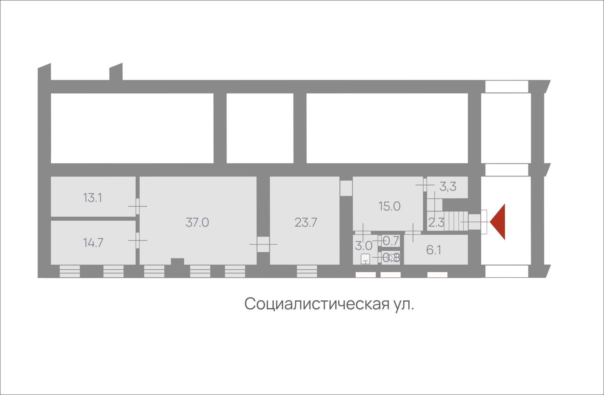 Продам офис 119.7 м.кв.