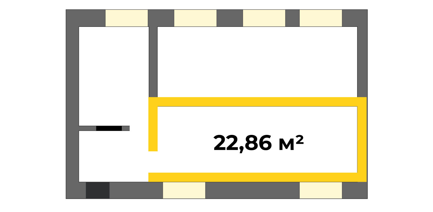 Сдам в аренду офис 22.9 м.кв.