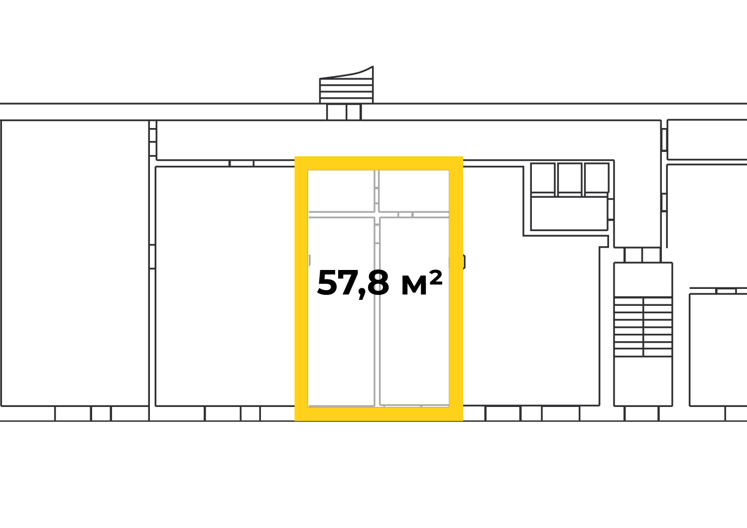 Сдам в аренду офис 57.8 м.кв.