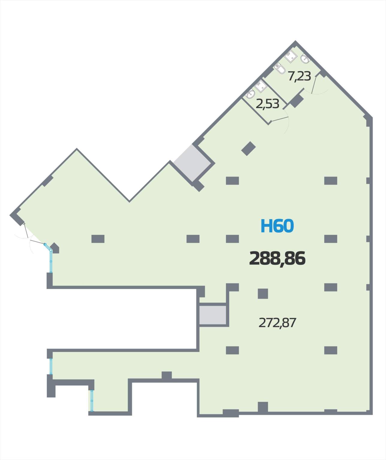 Продам помещение свободного назначения 282.7 м.кв.