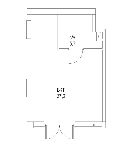 Сдам в аренду помещение свободного назначения 49.7 м.кв.