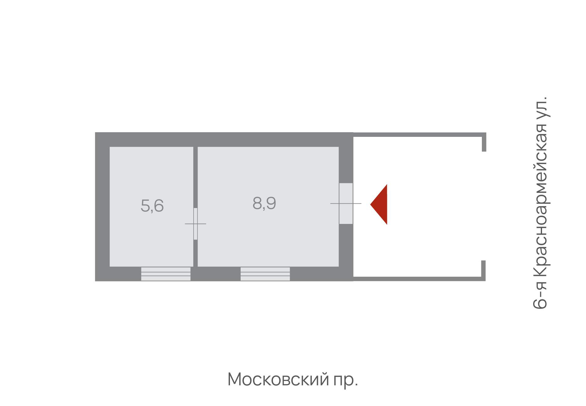 Продам торговое помещение 14.5 м.кв.