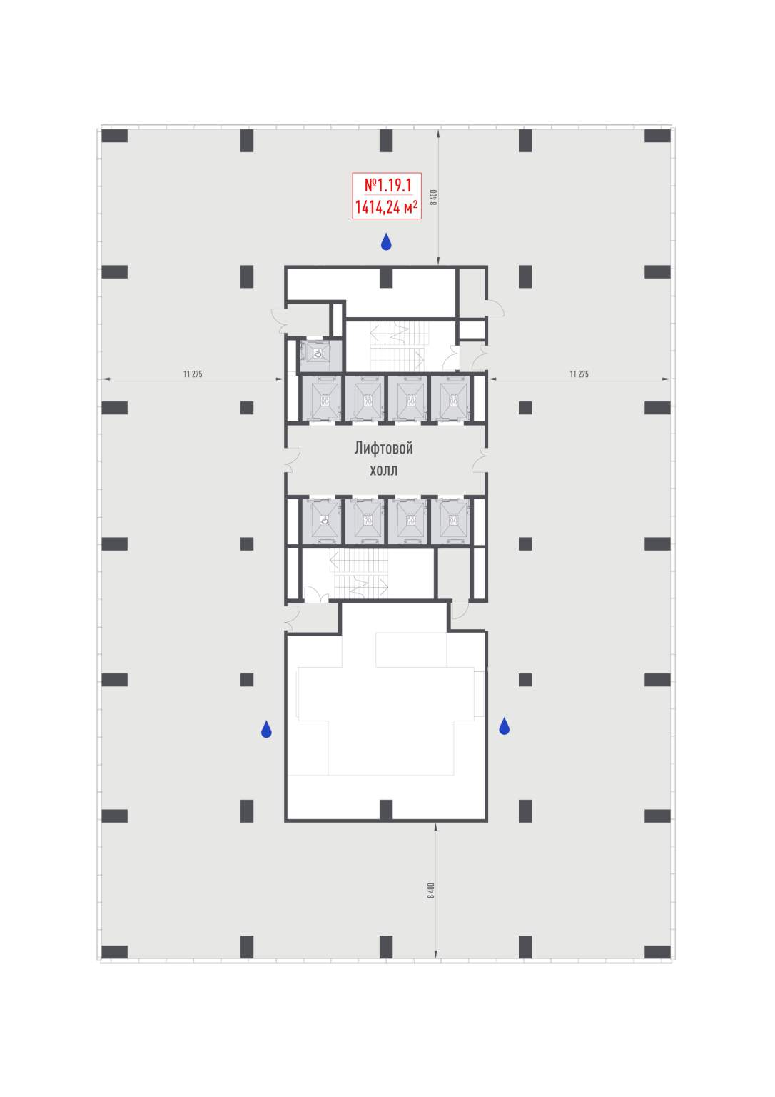 Продам офис 1414.2 м.кв.