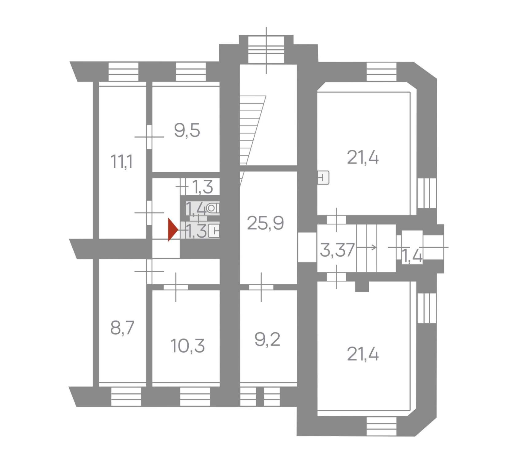 Продам офис 2.7 м.кв.