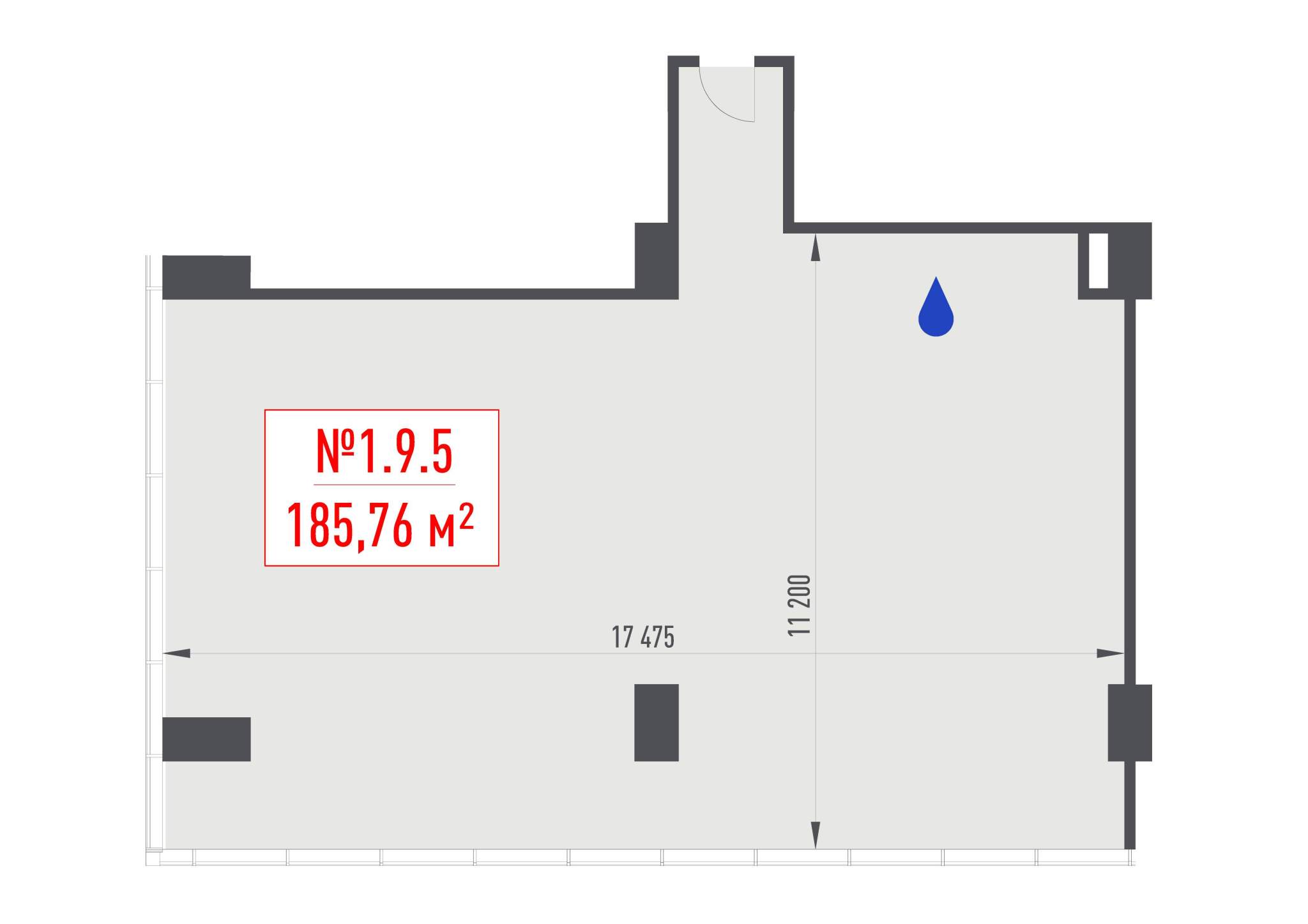 Продам офис 185.8 м.кв.