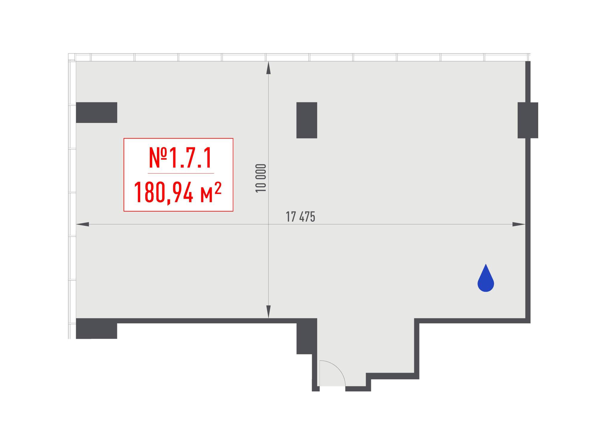 Продам офис 180.9 м.кв.