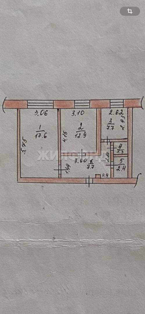 Квартира на продажу в Малой Топке, Ключевая улица, 49 фото №13