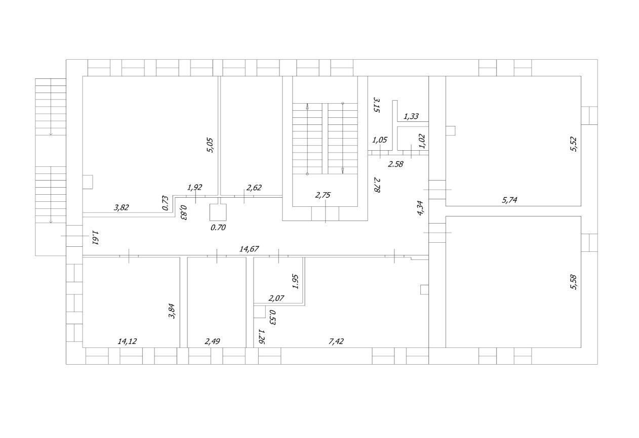 Сдам в аренду помещение свободного назначения 390.2 м.кв.