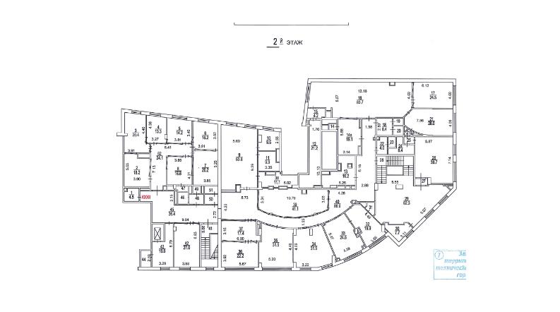 Сдам в аренду офис 1727.5 м.кв.