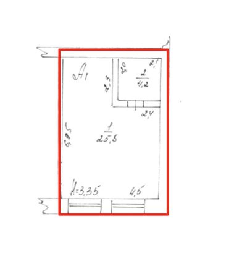 Продам помещение свободного назначения 30 м.кв.