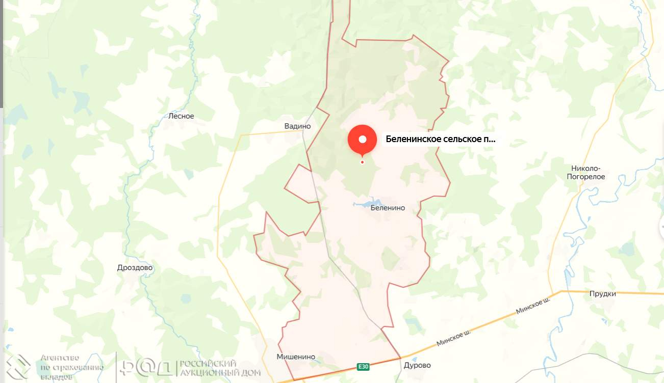 Участок на продажу в Беленино, Заозерная улица