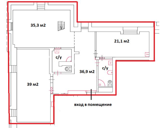 Сдам в аренду помещение свободного назначения 256 м.кв.
