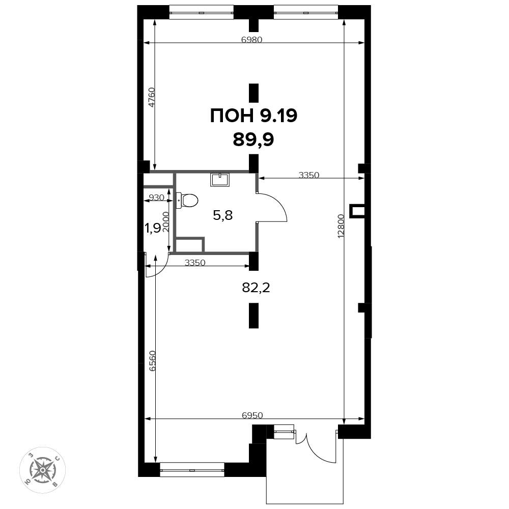 Продам помещение свободного назначения 90.1 м.кв.