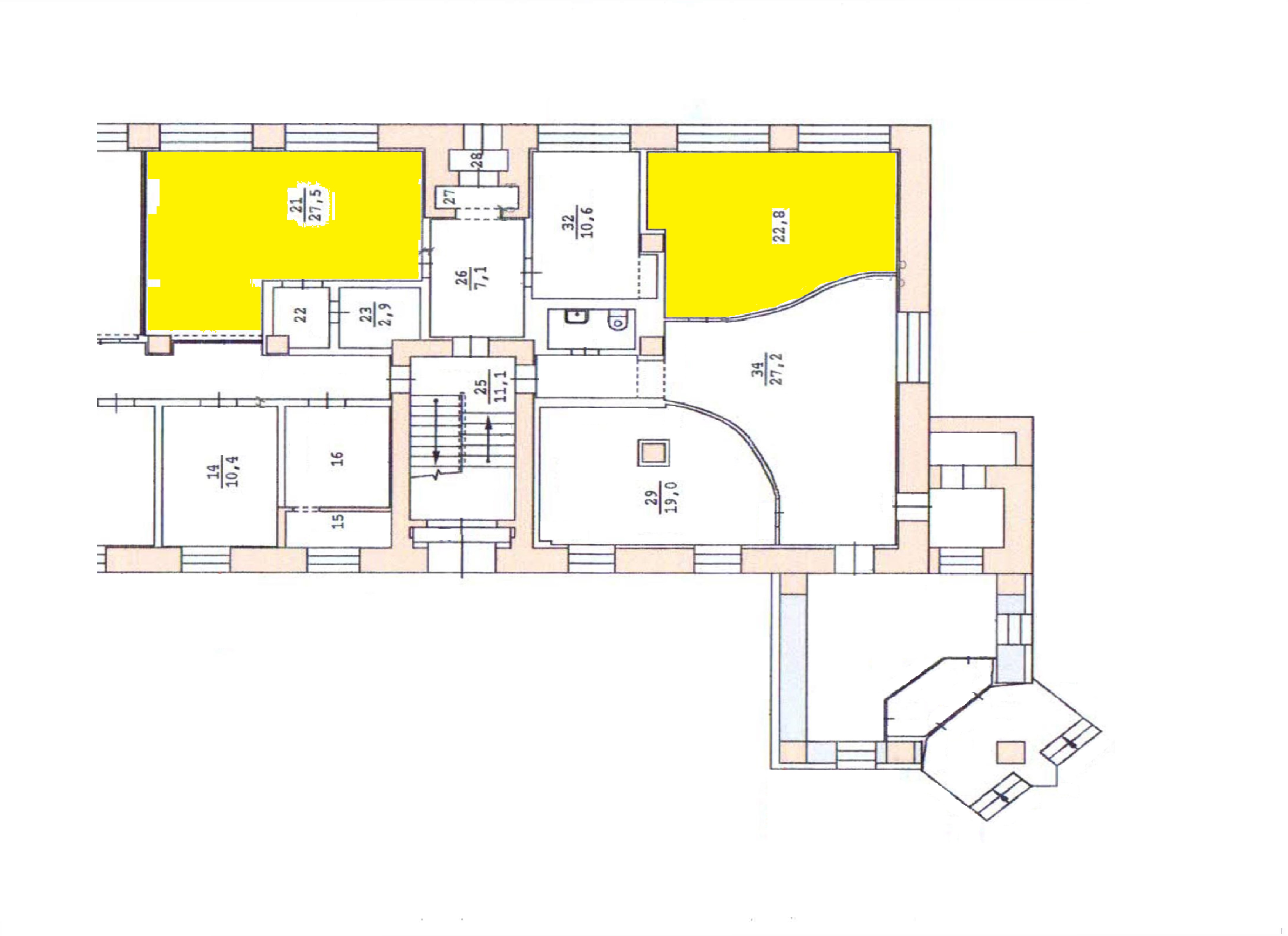 Сдам в аренду офис 22.8 м.кв.