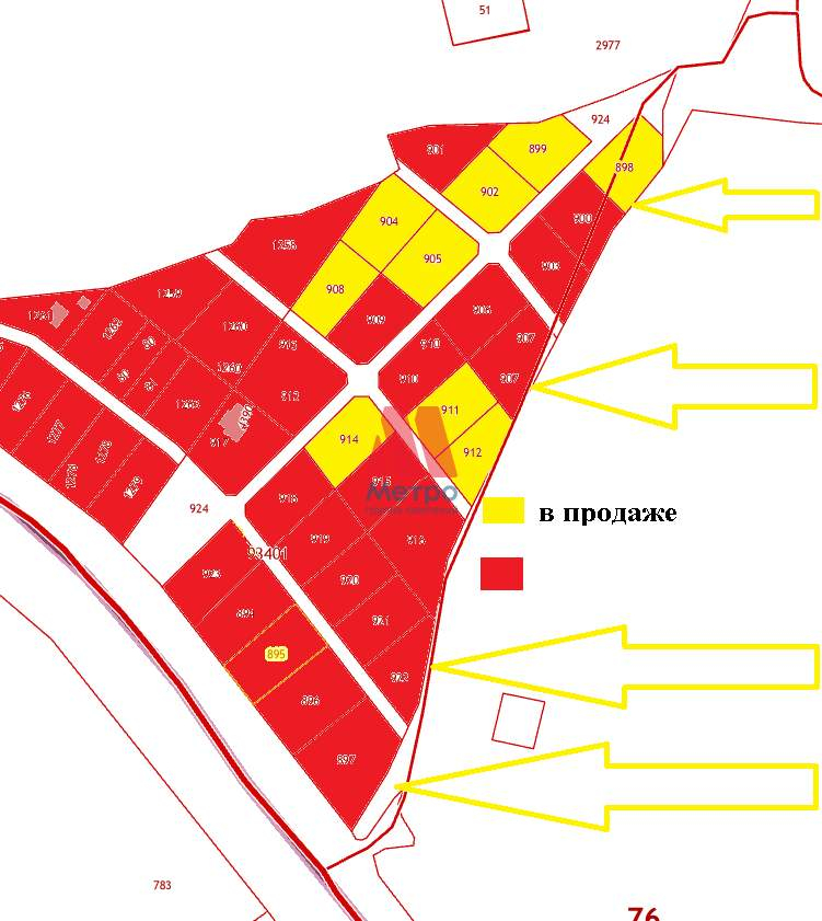 Продам земельный участок 1000 м.кв.