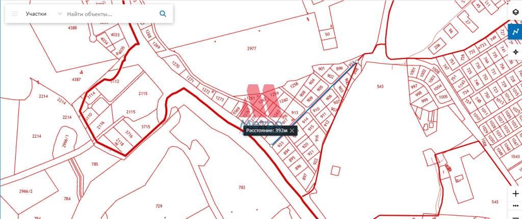 Продам земельный участок 1000 м.кв.