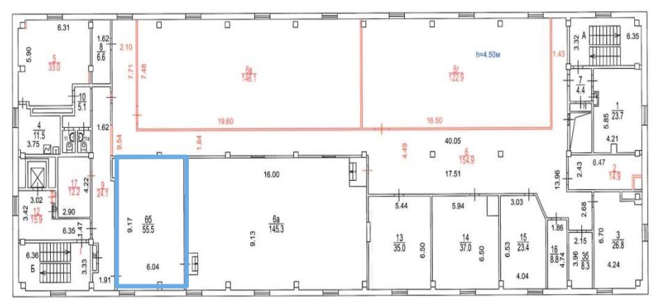 Фото: Аренда офиса 62 м2. м.Чертановская 2 мин. пешк. test