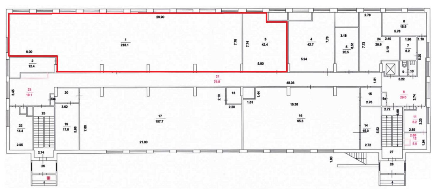 Фото: Аренда ПСН 291 м2. 1 этаж. 5 мин. м.Первомайская test