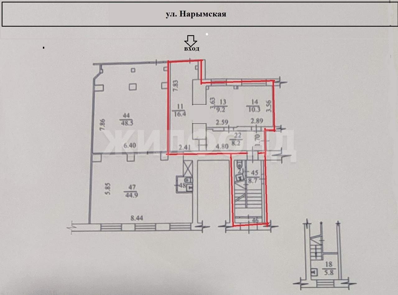 Фото: Торговое помещение 233 м2 test