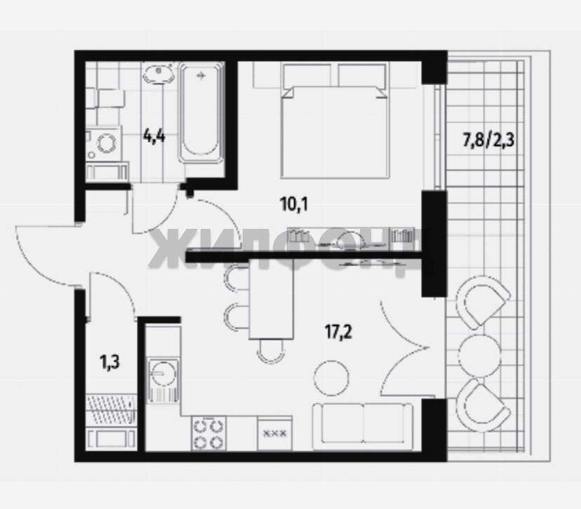 Квартира на продажу в городском посёлке Новоселье, Невская улица, 5/7 фото №5